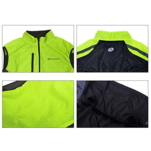 Rmine Herren Rad Weste Reflektierende Fahrradjacke Wasserdicht - 4