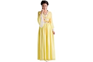 Haodasi Women Classical Hanfu Dress - Ancient Chinese Costume China Princess Folk Dance Stage Cosplay Clothes