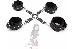 binxliuxo Práctica de fijación de la Mano Trasera, Uso en Parejas, fijación de Anillo Cruzado, Desmontable