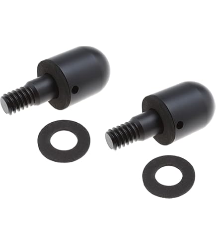 Abschleppösen Abdeckung Für Smart Fortwo 2008-2016 - 2er Set Schwarz