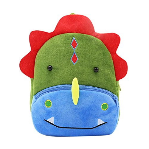 Preisvergleich Produktbild Winkey Rucksack für Kinder / Baby, Mädchen und Jungen, niedlich, Schultasche, Umhängetasche Dinosaur 26.5x24x10.5cm wide 20cm x height 24cm