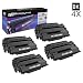 Produktbild SPEEDYINKS Kompatibel HP CE255A HP 55A 4er-Pack Schwarz Laser Tonerkartusche für HP LaserJet P3010 P3015 P3015d P3015n P3015x Durchfluß MFP M525c 500 MFP M525dn 500 MFP M525f M521dn MFP und MFP M512dw