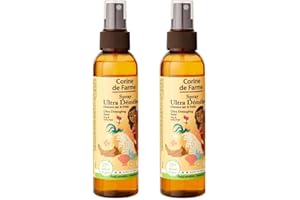 Corine de Farme - Ultra Entwirrungsspray für Kinder Vaiana Disney – trockenes und krauses Haar – entwirrt und glänzt – ohne Parabene – geeignet für empfindliche Haut – Formel Clean Beauty