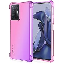 HONLEN Hülle Für Xiaomi MI 11T / 11T Pro – Weiche Silikon-TPU-Hülle Mit Galvanisiertem Rahmen, Rosa