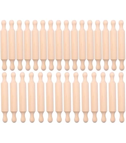 60 Pennelli Per Pittura - 30 Piatti E 30 Rotondi, Nylon, Per Acrilico, Acquerello, Bambini - Foto 4