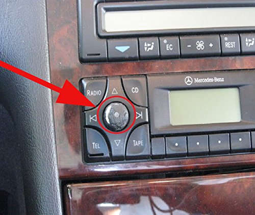 Preisvergleich Produktbild Radio Becker Knauf Knopf Volumen Drehen W210 W203 W209 W168 W170