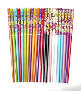 GIRLYZ ATTIRE Simple Printed Wooden Hair Stick, Juda Stick, Juda Pin, Hair Pin, Hair Clip, Bun Stick (Pack of 2)