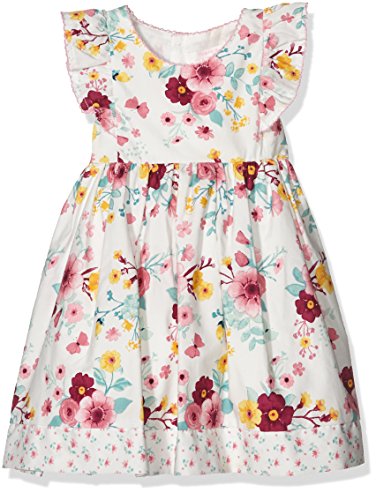 Pumpkin Patch Baby Girls 0-24m Apple Blossom Dress, Off-White (French Vanilla), 12-18 Months (Manufacturer Size:12-18M)