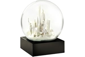 CoolSnowGlobes New York City in Weiß Schneekugel