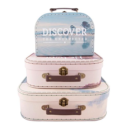 Preisvergleich Produktbild Koffer set 3 stuk WANDERLUST adventure