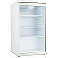 Akai 150L Gross /102 L Net Capacity Compact Single-Door Showcase Chiller, Upright Beverage-Showcase, Energy-saving, low-noise, White, SCMA-150, 50.5x54.5x85.5 cms,1 Year Warranty White - SCMA-150