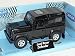 Produktbild Land Rover Defender 3 TÜrer Schwarz Ca 1/43 1/36-1/46 Welly Modellauto Modell Auto