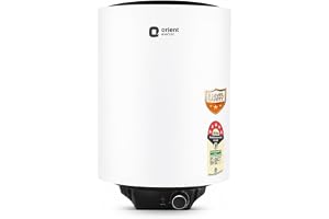 Orient Electric Enamour Classic Pro Geyser|25L Storage Water Heater| Faster Heating with Whirlflow Technology| HPE Coated Tank | BEE 5-star rated | High Rise Compatible |5 years tank warranty