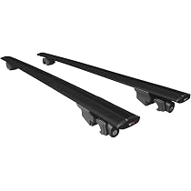 Barres De Toit Aluminium Pour Skoda Superb Combi 2024-2025 - Modèle Hook, 2 Barres, Gris, Charge Max 75 Kg