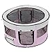 Produktbild Songmics Oxford Welpenauslauf faltbar mit herausnehmbare Boden 92 x 92 x 48 cm pink PPP92F