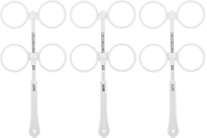 VILLCASE 3PCS Pinna Ottica, ±25 ° ± 0. 5 ° ± 100 ° Regolabile Lente di Prova Ottica Flipper Optometria Strumento per Near Vision Amblyopia Test