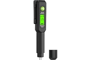 ‎AUTOUTLET AUTOUTLET Bremsflüssigkeitstester Stift, Universal Bremsflüssigkeitsteststreifen mit LCD-Anzeige Akustischer Alarm für DOT3 DOT4 DOT-5.1 Bremsflüssigkeit Tester, Bremsflüssigkeit Diagnosetest Werkzeug