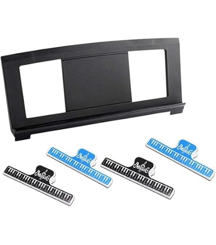 Supporto Per Spartiti Universale Per Tastiera Yamaha P85/P95 - Colore Nero, Leggero