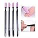 Produktbild Born Pretty 1 Doppel Quarz Nagelhautentferner waschbar Pusher die abgestorbene Haut Trimmer Maniküre Nail Art Werkzeug