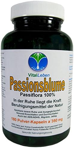 Passion Flower Passiflora Powder Capsules A 350mg