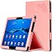 Produktbild SOCINY Huawei MediaPad M5 Lite 10 Zoll Hülle - Ultra Slim PU Leder Schutzhülle mit Standfunktion und Auto Wake Up/Sleep Funktion für Huawei MediaPad M5 Lite 10 (10 Zoll) Tablet PC (pink)