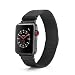 Produktbild BK`s Milanaise [Edelstahl Armband] mit [Magnet Verschluss] für Apple Watch 42mm für Series 1/2 / 3 in Schwarz