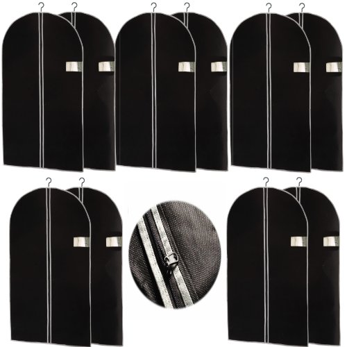 LS Reise Kleidersack 10 Stück 150 x 60 Kleiderschutzhülle Vlies