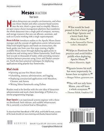 Livres Couvertures de Mesos in Action