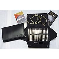 Addi 63441 Rundstricknadeln - Quadratisch 120 Cm 3,5 Mm Metall Rot