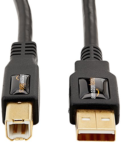 AmazonBasics USB 2 0-Druckerkabel A-Stecker auf B-Stecker  4 8  m