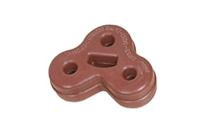 LoreenCar 1Pcs for Jaguar XF XJ XJL Exhaust Rubber Repair Kit Rubber Mount Hanger Muffler C2C32948 2W935A262EA Red