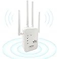 Trenzu WR10 WiFi Range Extender for Home | 300Mbps, 2500 SQ FT Coverage, 20 Devices | 2.4GHz Single Band WiFi Signal Booster with 2 Ethernet Ports, 4 Antenna | Plug & Play |Router & Access Point Mode