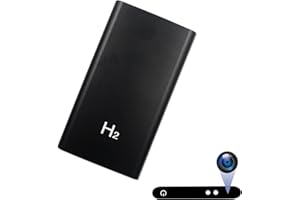 SAKALAKA Mini Telecamera Spia Nascosta Power Bank, 1080P HD Domestica Nanny Cam Spia con Visione Notturna e Registrazione in Loop, Mini NascostaTelecamera con Portatile Batteria Esterna per Interni/Esterni