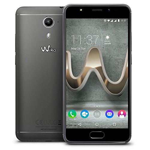 Funda Carcasa Gel Transparente para WIKO UFEEL PRIME / U FEEL PRIME, Ultra Fina 0,33mm, Silicona TPU de Alta Resistencia y Flexibilidad, Electrónica Rey®
