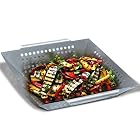 Premium Gemüse-Grillkorb von Grill Republic | Große BBQ-Grillschale aus Edelstahl | Zubehör für Holzkohle – Bild 1
