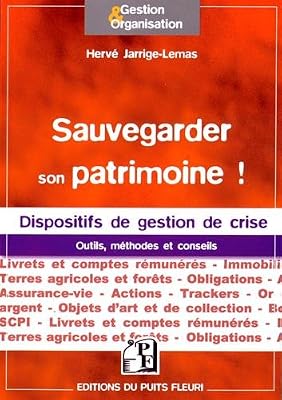 Puits fleuri Sauvegarder son patrimoine !: Dispositifs de gestion de crise. Outils, méthodes et conseils.
