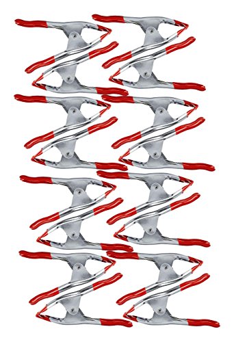 20 x Metall Federzwinge Klemme Federzwingen Klemmen Leimzwinge 50 mm