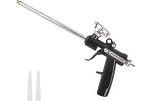 FOCCTS Foam Gun, Polyurethane Foaming Gun Upgraded Caulking Gun, Spray Foam Gun Perfect for Caulking, Filling, Sealing