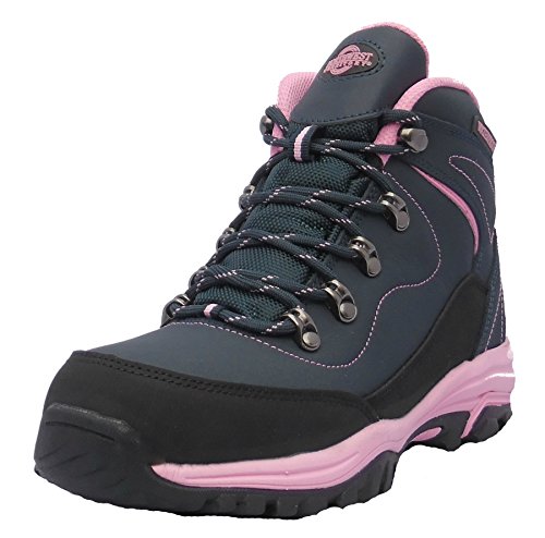 Northwest Territory Mujer de Cuero Impermeable Botas Senderismo