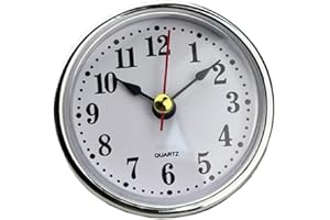 FROTOX Clock Craft Insert Clocks Movement Quartz Diameter 65mm Gold or silve For Home DIY Crafts Multifunctional Installation