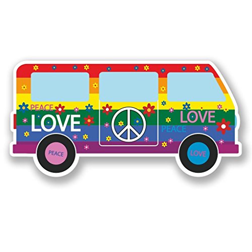 2 x Peace Love Dub Vinyl Aufkleber Aufkleber Laptop Reise Gepäck Auto Ipad Schild Fun # 5608 - 10cm/100mm Wide
