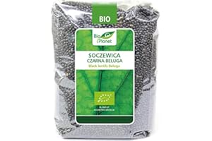 SOCZEWICA CZARNA BELUGA BIO 1 kg - BIO PLANET
