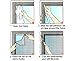 Screen Protector Velcro Spiders, Mosquitoes, flies, Door Window Mesh Net