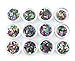1200x 2D Nail Art Tips Rhinestone Crescent Slices DIY Decoration Manicure CODE: #1003E