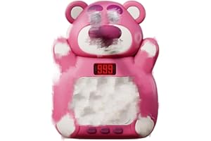 DOUER Pop It Electrónico, Juego de Burbujas de Empuje rápido para Niños y Adultos, Puzzle Pop Juegos Interactivos con 4 Modos de Juegos (Os)