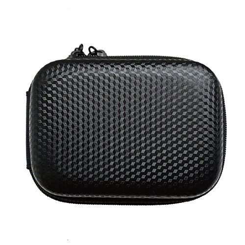 Sac de rangement    coque rigide pour appareil photo compact - Convient pour appareils Lumix  Powershot  Ixus  Coolpix  Cybershot