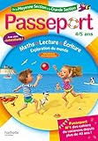 Passeport De la moyenne à la grande section 4/5 ans - Cahier de vacances
