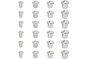 Pilikoll 24 Stück Holzdübel Zentrierspitzen Dübel Zentrierspitze Holzdübel-Zentrierspitzen Bohrwerkzeuge Ausrichtungswerkzeug Dübelloch Markierer Dübelsetzer Dübe Set für präzises Bohren,6/8/10/12mm