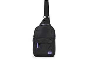 ROKA London Willesden B Sustainable Crossbody (All Black Purple)