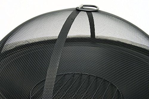 Feuerstelle „Big Beech“ aus Kunststein, 53 x 53 x 38 cm, Terrassenkamin, Terrassen Ofen, Feuerkorb - 2
